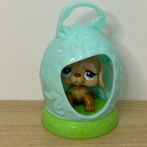 ST BERNARD DOG #McDonald’s - Authentic Littlest Pet Shop - Hasbro